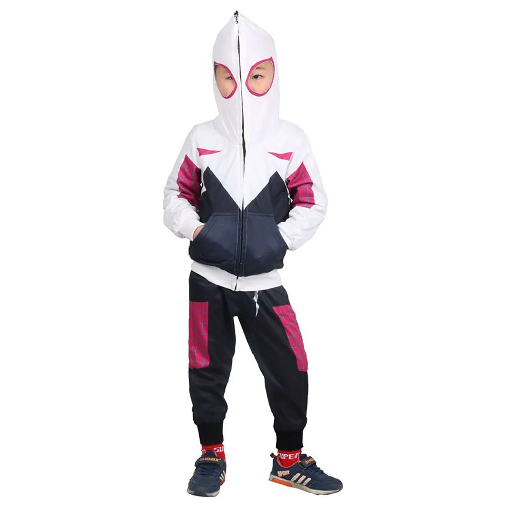 Gwen Stacy Costume Spandex Lycra Zentai Costume Halloween Cosplay Spider Suit For Children
Gwen Stacy Costume Spandex Lycra Zentai Costume Halloween Cosplay Spider Suit For Children
