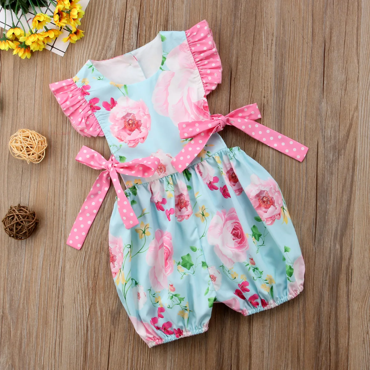 Cotton Newborn Baby Girl Floral Romper Jumpsuit Clothes Sunsuit Outfits One Piece Set Clothes Casual Sleeveless O-neck Clothing
Cotton Newborn Baby Girl Floral Romper Jumpsuit Clothes Sunsuit Outfits One Piece Set Clothes Casual Sleeveless O-neck Clothing
