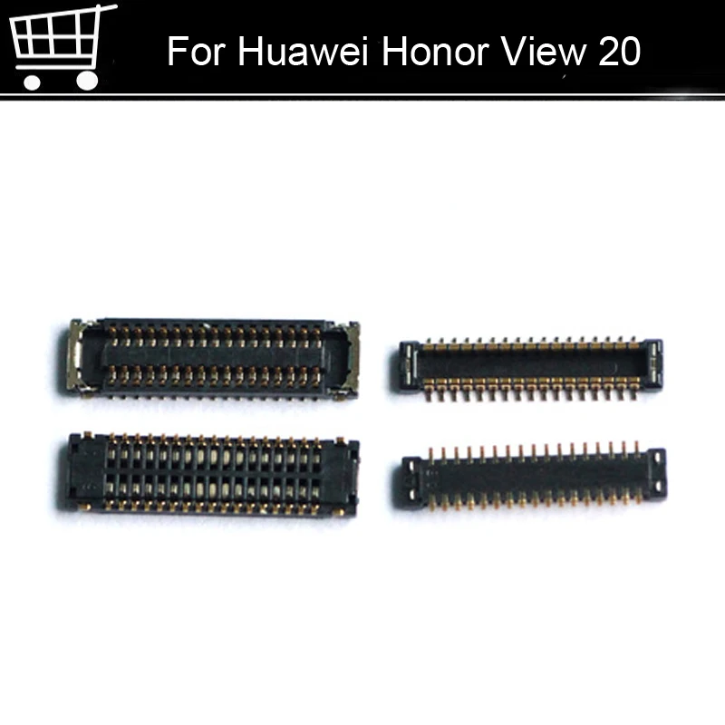 Коннектор FPC для Huawei Honor View20 ЖК-экран на гибком кабеле материнская плата View 20 2 шт. |