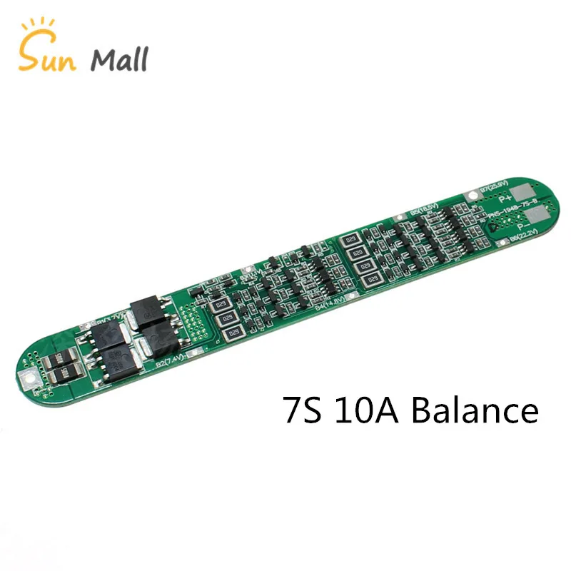 7S 10A BMS 26V непрерывная 10A с балансом 18650 верхняя специальная Защитная панель батареи
7S 10A BMS 26V непрерывная 10A с балансом 18650 верхняя специальная Защитная панель батареи