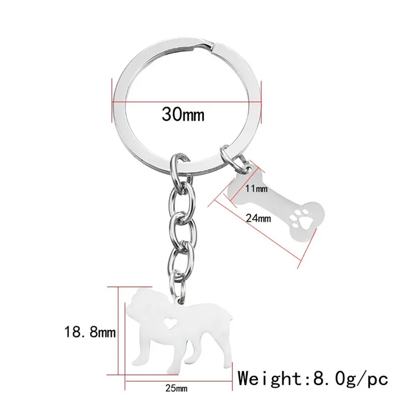 Новинка 304, брелок из нержавеющей стали с французским бульдогом, памятные ювелирные изделия для домашних животных, модные ключи цепочки Клю...
Новинка 304, брелок из нержавеющей стали с французским бульдогом, памятные ювелирные изделия для домашних животных, модные ключи цепочки Клю...