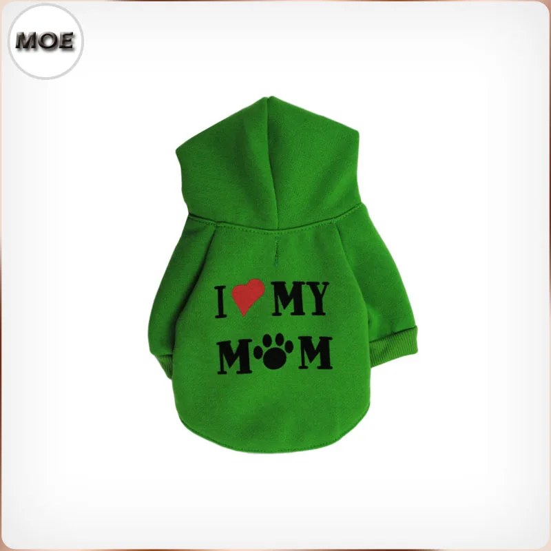 2017 I LOVE MOM Letter Warm Winter Dog Hoodies Five Colors Four Sizes
2017 I LOVE MOM Letter Warm Winter Dog Hoodies Five Colors Four Sizes