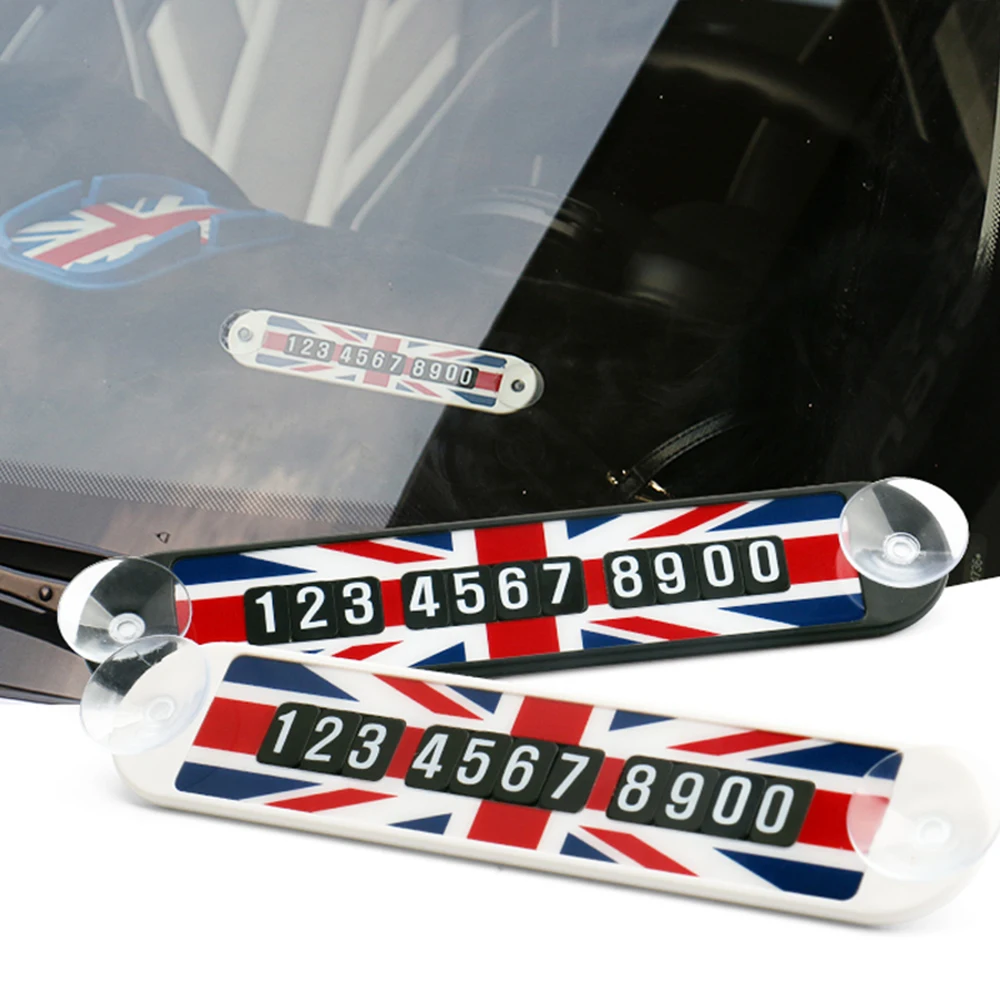 Universal UK Jack Suction Cup Temporary Car Parking Card Phone Number Plate Sucker Sticker For MINI Cooper One S JCW Accessories
Universal UK Jack Suction Cup Temporary Car Parking Card Phone Number Plate Sucker Sticker For MINI Cooper One S JCW Accessories