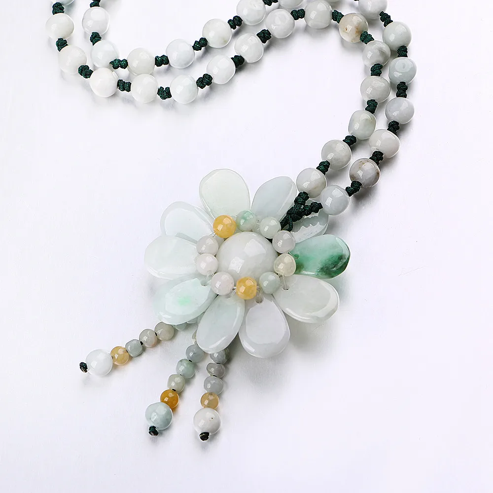 Natural Jade Flowers Pendant Fashion Jewelry Necklace Chain white agate White carnelian Pendant Carved For women necklaces joyas
Natural Jade Flowers Pendant Fashion Jewelry Necklace Chain white agate White carnelian Pendant Carved For women necklaces joyas