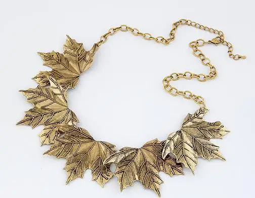 2017 fashion antique temperament restoring ancient vintage maple leaves short necklace chain necklace necklaces&pendants
2017 fashion antique temperament restoring ancient vintage maple leaves short necklace chain necklace necklaces&pendants