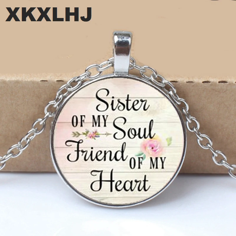 2018 SISTER of my Soul FRIEND of my Heart, Necklace Pendant,Inspirational charm necklace,Gift for Best Friend,Sister jewelry
2018 SISTER of my Soul FRIEND of my Heart, Necklace Pendant,Inspirational charm necklace,Gift for Best Friend,Sister jewelry