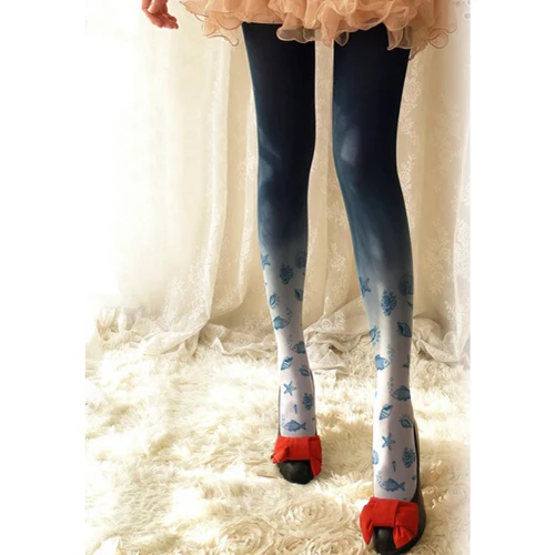 Princess sweet lolita pantyhose Sole undersea world small shells printing gradient pantyhose LWK75
Princess sweet lolita pantyhose Sole undersea world small shells printing gradient pantyhose LWK75