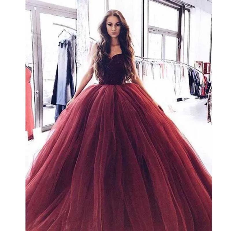 Bungundy Muslim Evening Dresses 2019 Ball Gown Sweetheart Tulle Appliques Islamic Dubai Kaftan Saudi Arabic Long Evening Gown
Bungundy Muslim Evening Dresses 2019 Ball Gown Sweetheart Tulle Appliques Islamic Dubai Kaftan Saudi Arabic Long Evening Gown