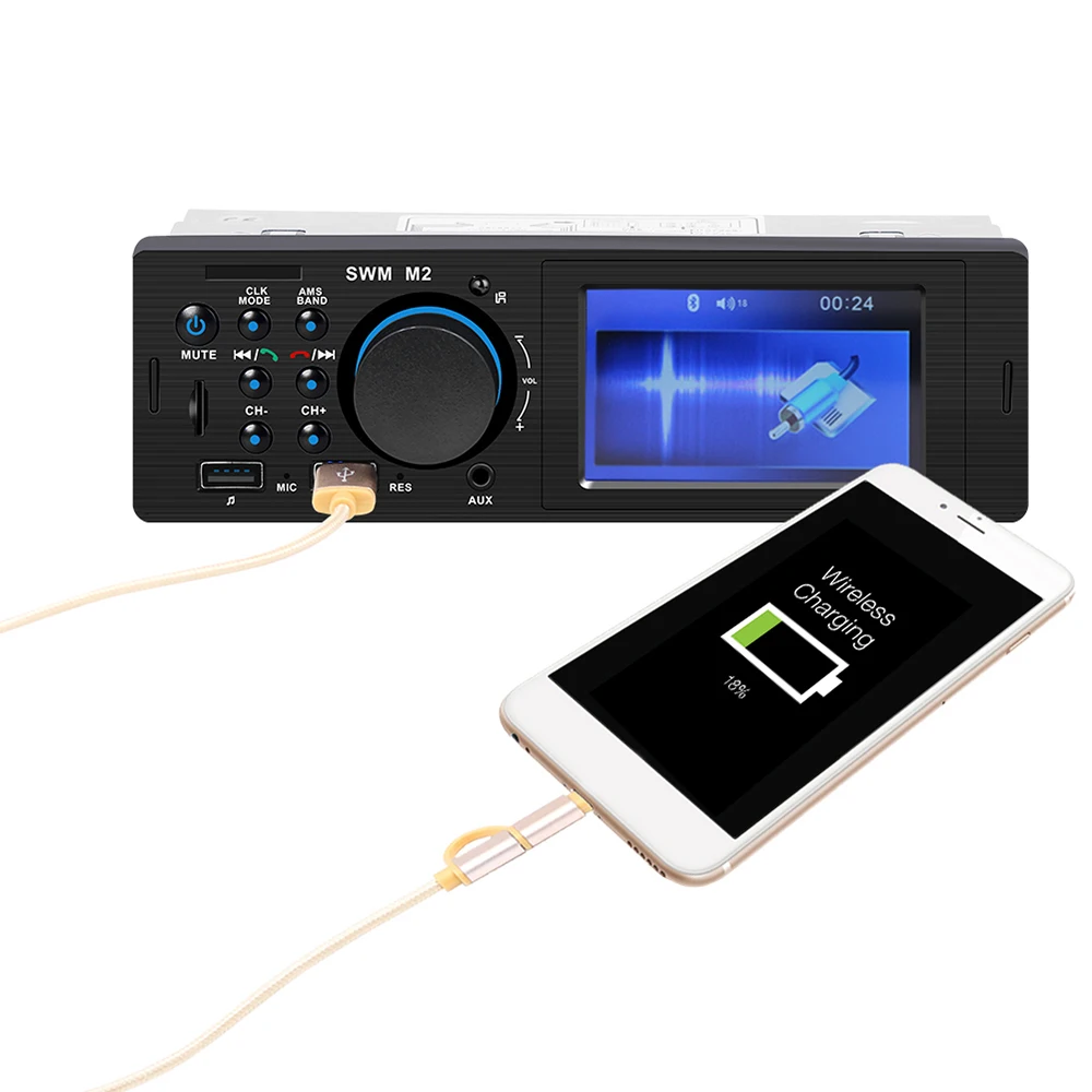 Mp3 плеер 60 Вт с беспроводным дистанционным управлением Bluetooth стереозвук FM радио