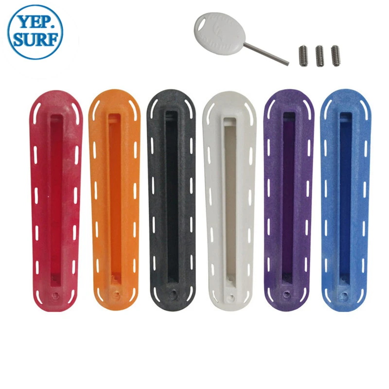 Surf Fins Box Colorful Surfboards Future Fins Plug SUP Board Fin Box Plastic Fin Plugs
Surf Fins Box Colorful Surfboards Future Fins Plug SUP Board Fin Box Plastic Fin Plugs