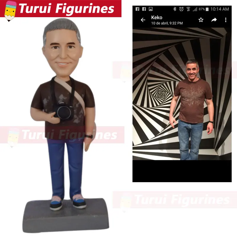Cute Mini Figurines 3d figurine of yourself miniature sculpture reproductions photographer figurine bobblehead dolls personalize
Cute Mini Figurines 3d figurine of yourself miniature sculpture reproductions photographer figurine bobblehead dolls personalize