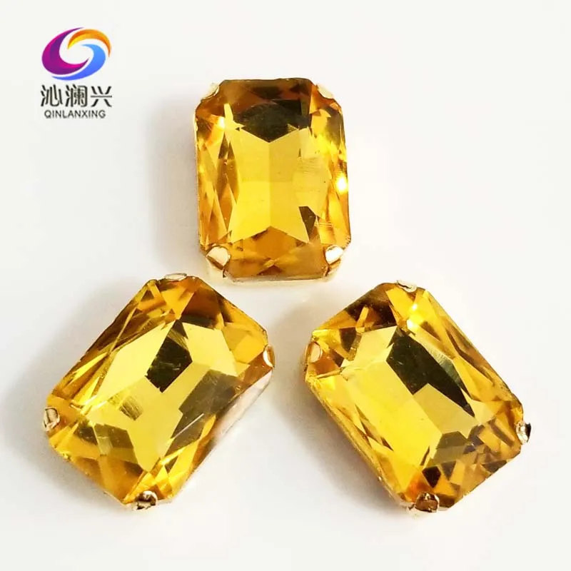 Golden yellow Rectangle shape Glass Crystal sew on stones,golden bottom claw rhinstone,Diy/Clothing accessories SWCG19
Golden yellow Rectangle shape Glass Crystal sew on stones,golden bottom claw rhinstone,Diy/Clothing accessories SWCG19
