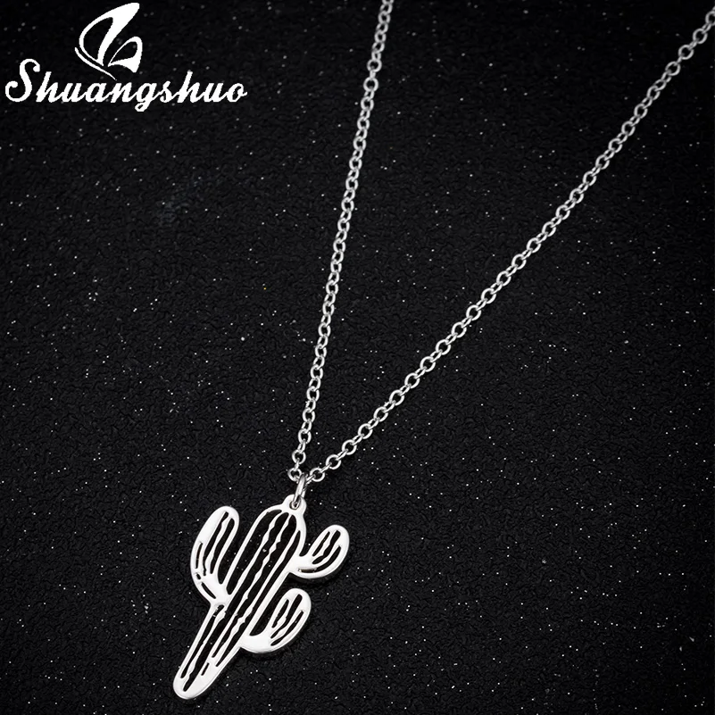 Shuangshuo Korean Fashion Cactus Decor Decoration Cactus Necklace Women Plant Necklaces & Pendants Choker Necklace bijoux
Shuangshuo Korean Fashion Cactus Decor Decoration Cactus Necklace Women Plant Necklaces & Pendants Choker Necklace bijoux