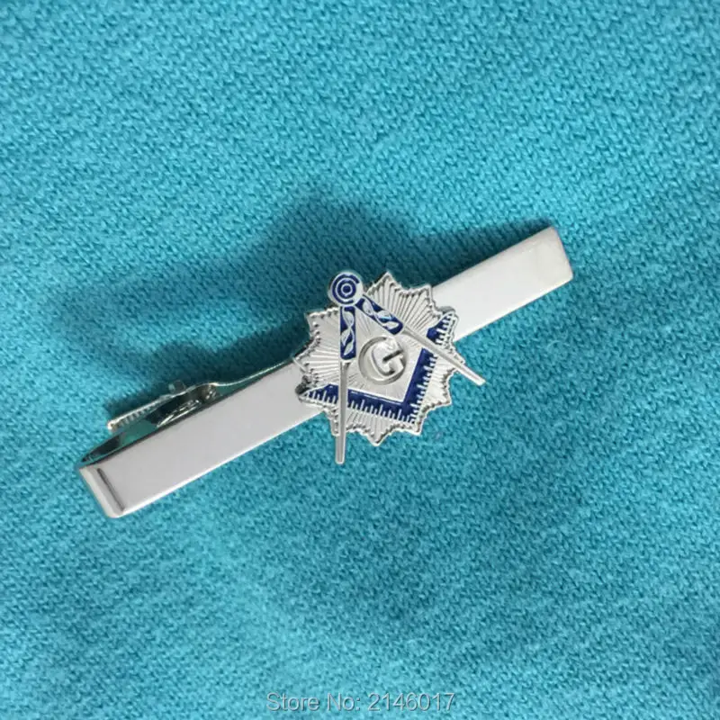 Enamel Masonic Tie Bar Clips Square and Compass with G Sunburst for the Freemason Blue Lodge Silver Color
Enamel Masonic Tie Bar Clips Square and Compass with G Sunburst for the Freemason Blue Lodge Silver Color