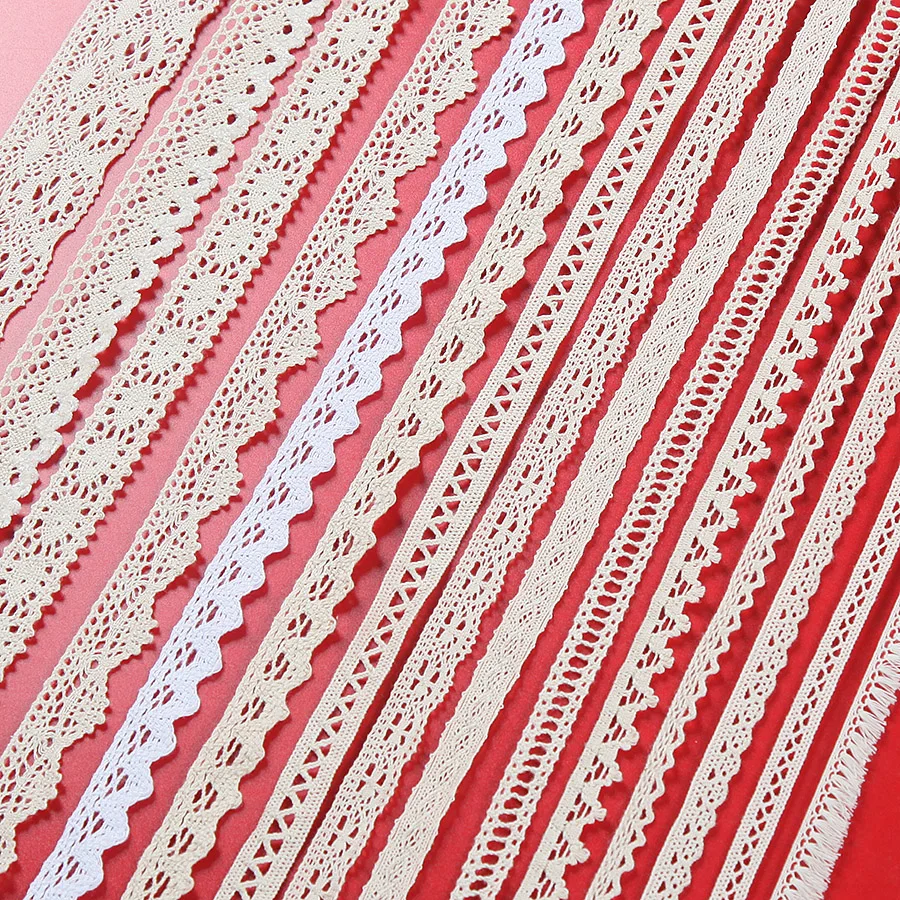 NEW 0.8-5cm Home texile 5yards/lot White Beige Cotton Lace Trims For Costume Hat curtain pillow Flower basket DIY Decor Sewing
NEW 0.8-5cm Home texile 5yards/lot White Beige Cotton Lace Trims For Costume Hat curtain pillow Flower basket DIY Decor Sewing