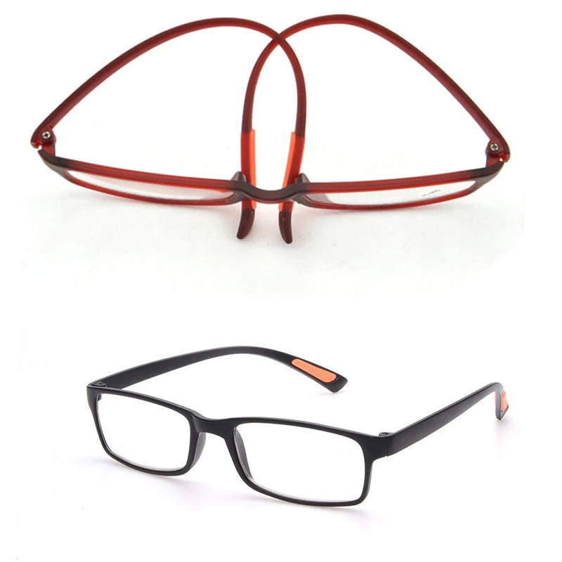 TR Reading Glasses Men Women Rectangle Presbyopic Glasses Diopter +1.00 ~ +4.00 Black Red Frame
TR Reading Glasses Men Women Rectangle Presbyopic Glasses Diopter +1.00 ~ +4.00 Black Red Frame