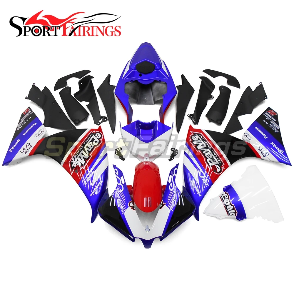 Полный комплект обтекателей для Yamaha YZF R1 2012 2013 2014 2015 комплект обтекателей из АБС-пластика для мотоциклов ABS Cowling синий красный
Полный комплект обтекателей для Yamaha YZF R1 2012 2013 2014 2015 комплект обтекателей из АБС-пластика для мотоциклов ABS Cowling синий красный