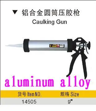 BESTIR Taiwan mMade Aluminum Alloy Black Paint Handle 9" Cylinder Adhesive Glue Gun Caulking Tool,NO.14505
BESTIR Taiwan mMade Aluminum Alloy Black Paint Handle 9" Cylinder Adhesive Glue Gun Caulking Tool,NO.14505