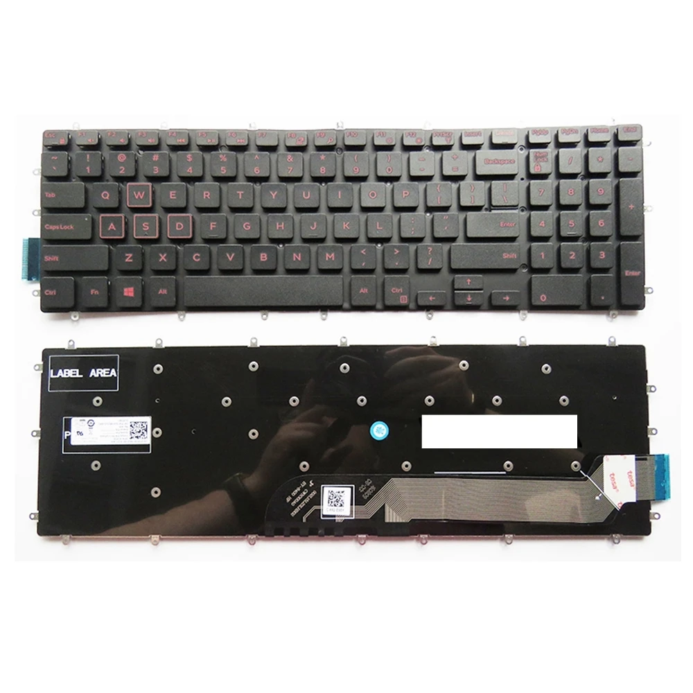 Клавиатура для ноутбука DELL 15, 7566, 5567, 7567, 7559, 5665, 15-7000, черная, с красными буквами
Клавиатура для ноутбука DELL 15, 7566, 5567, 7567, 7559, 5665, 15-7000, черная, с красными буквами