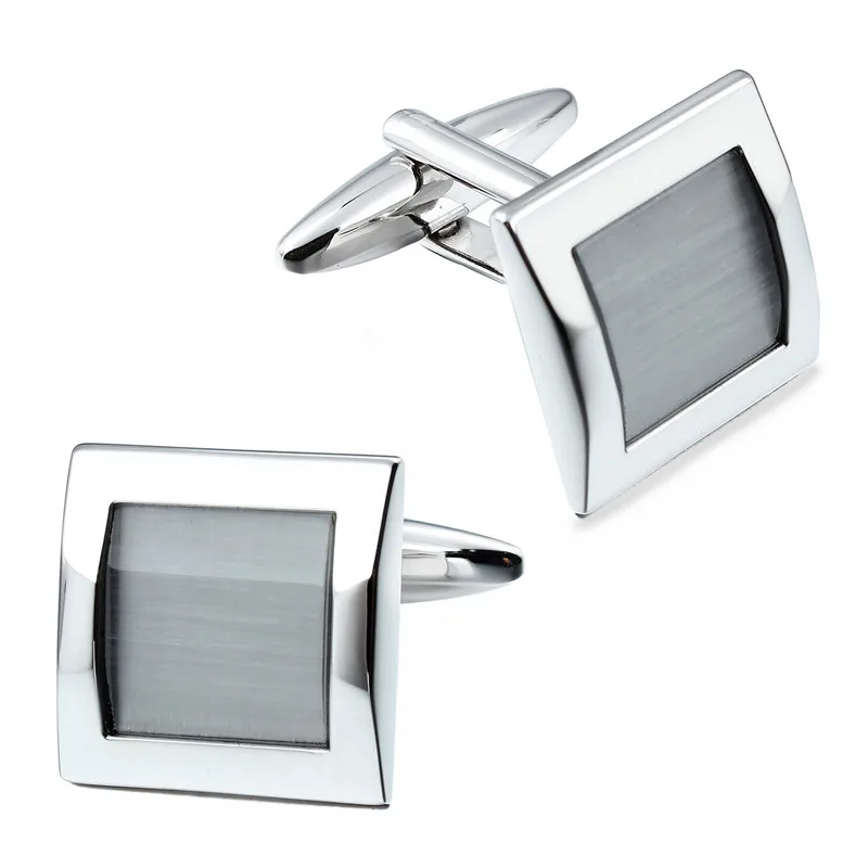 HAWSON 2017 New Gray Cat Eye Stone Cufflinks for Men Simple Style Rectangle Shape Business Cufflinks with Box Free Shipping
HAWSON 2017 New Gray Cat Eye Stone Cufflinks for Men Simple Style Rectangle Shape Business Cufflinks with Box Free Shipping