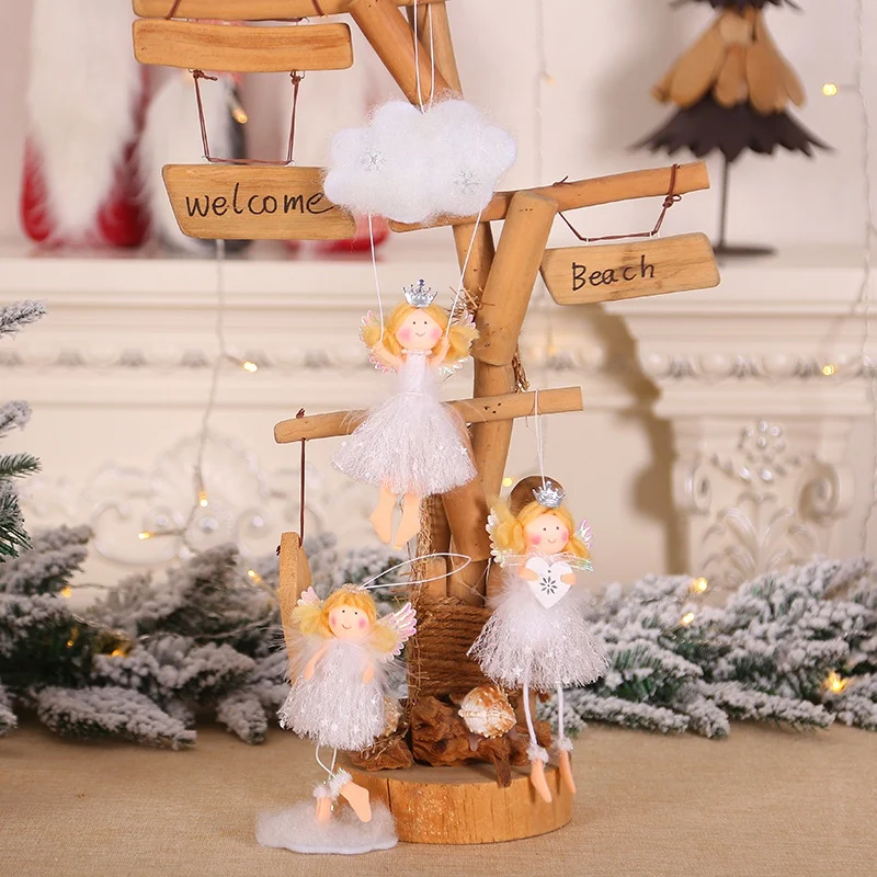 Hot Cartoon Angel Navidad Christmas Tree Decoration Hanging Pendant Holiday Party Ornaments
Hot Cartoon Angel Navidad Christmas Tree Decoration Hanging Pendant Holiday Party Ornaments
