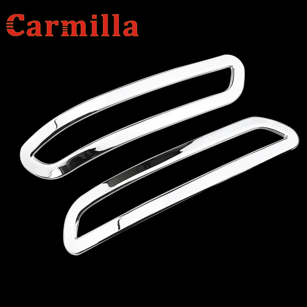 Carmilla 2pcs/set ABS Chrome Car Rear Fog Light Cover Fog Lamp Sticker Trim For Toyota Innova 2016 2017 Accessories
Carmilla 2pcs/set ABS Chrome Car Rear Fog Light Cover Fog Lamp Sticker Trim For Toyota Innova 2016 2017 Accessories