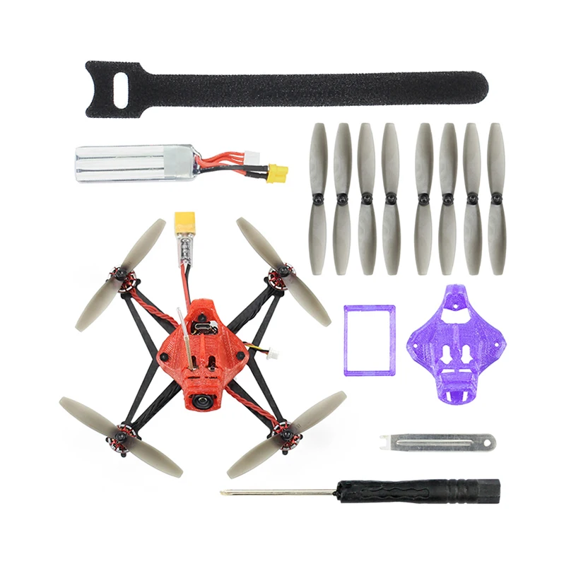 Happymodel Sailfly-X 105mm Crazybee F4 PRO V2.1 AIO Flight Controller 2-3S Micro FPV Racing Drone BNF 25mW VTX 700TVL Camera
Happymodel Sailfly-X 105mm Crazybee F4 PRO V2.1 AIO Flight Controller 2-3S Micro FPV Racing Drone BNF 25mW VTX 700TVL Camera