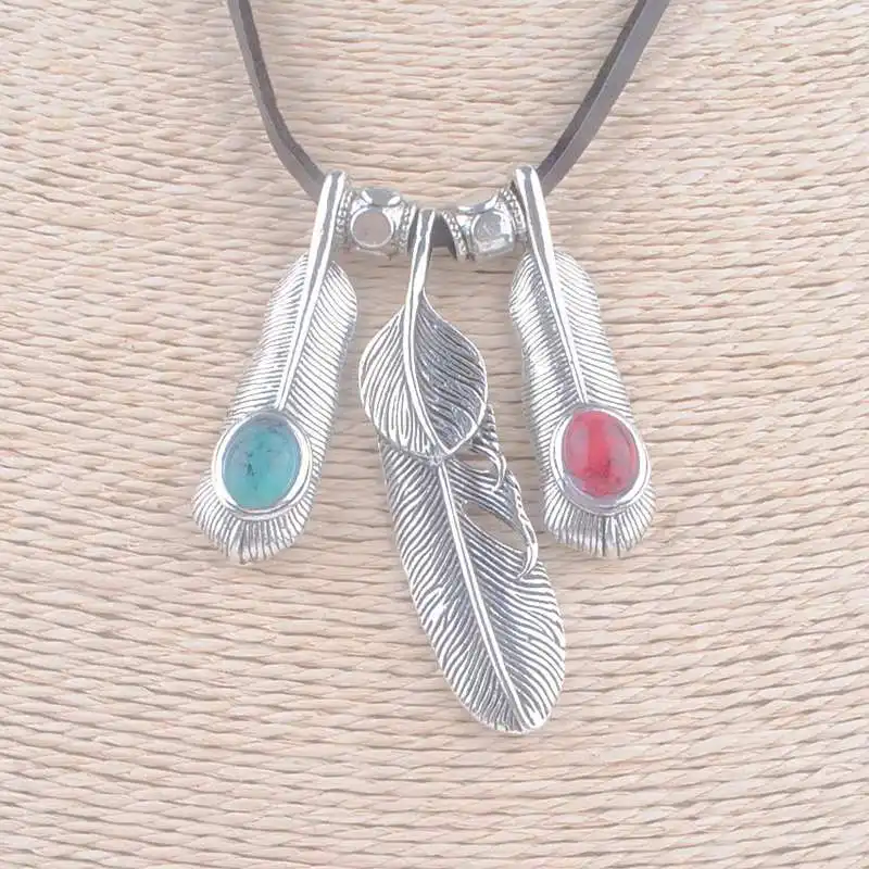Горячее Макси ожерелье винтажные ожерелья кулоны модное колье из сплава перо