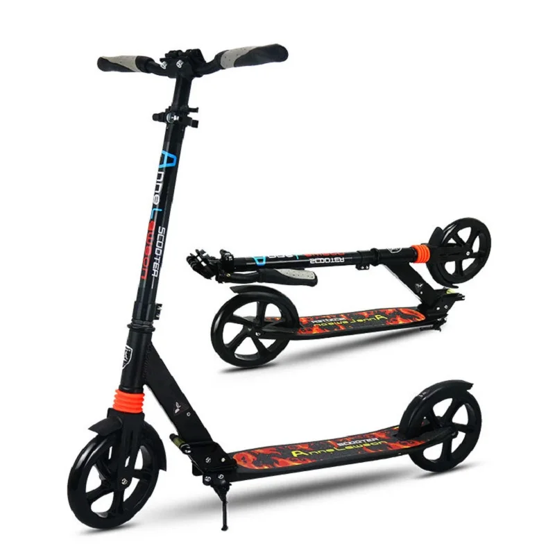 adult children kick scooter NEW pattern foldable PU 2wheels Hand brake bodybuilding all aluminum urban campus transportation
adult children kick scooter NEW pattern foldable PU 2wheels Hand brake bodybuilding all aluminum urban campus transportation
