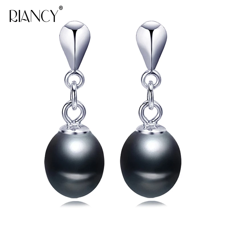 Hot Sale Fashion 925 sterling silver Natural Freshwater 8-9mm black Pearl Earrings for woman wedding jewelry gift
Hot Sale Fashion 925 sterling silver Natural Freshwater 8-9mm black Pearl Earrings for woman wedding jewelry gift