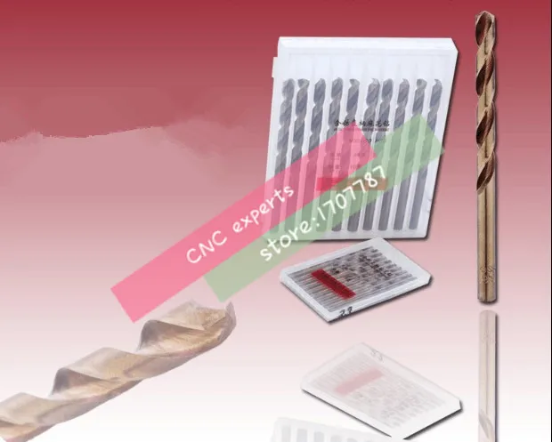 free shipping M35 HSS Hemp flowers containing cobalt drill special stainless steel 10pcs-1.0~5.5mm drill bit
free shipping M35 HSS Hemp flowers containing cobalt drill special stainless steel 10pcs-1.0~5.5mm drill bit