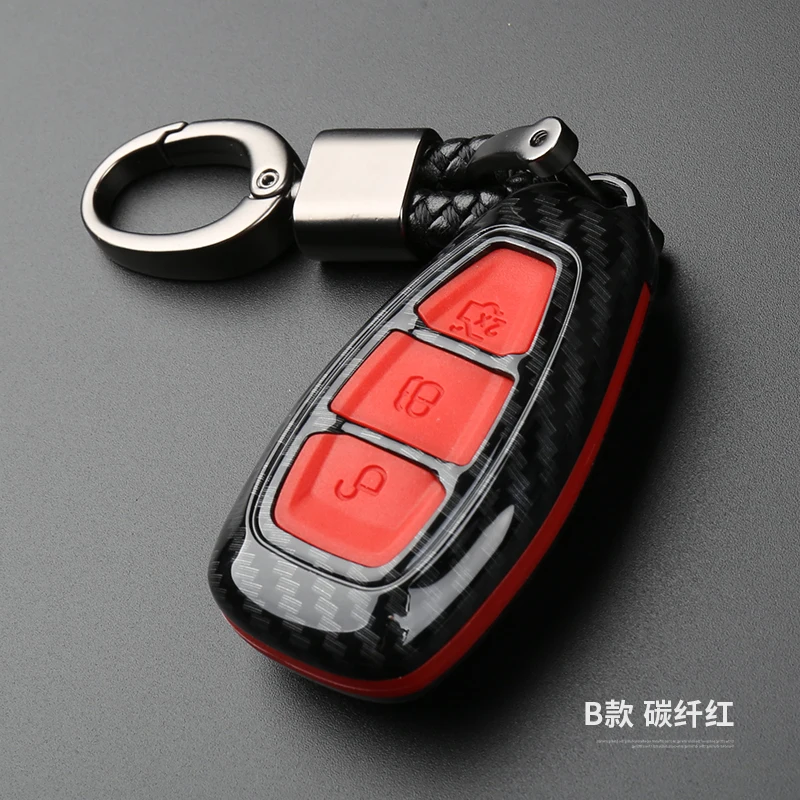 Carbon Car Styling Key Cover Keychain For Ford Fiesta Focus 2 Ecosport Kuga Escape Car Flip folding Remote key Case 3 Buttons
Carbon Car Styling Key Cover Keychain For Ford Fiesta Focus 2 Ecosport Kuga Escape Car Flip folding Remote key Case 3 Buttons