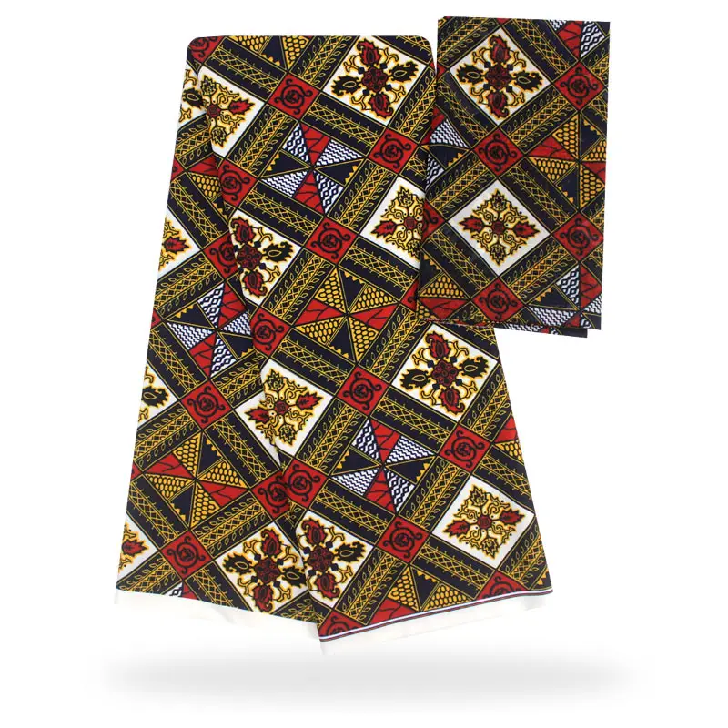 New Design 2 Piece/Set 4 Yards African wax Ankara Prints Modell Material & 2 Yards Silk Ankara Fabric For Women's Dress! YF6193
New Design 2 Piece/Set 4 Yards African wax Ankara Prints Modell Material & 2 Yards Silk Ankara Fabric For Women's Dress! YF6193