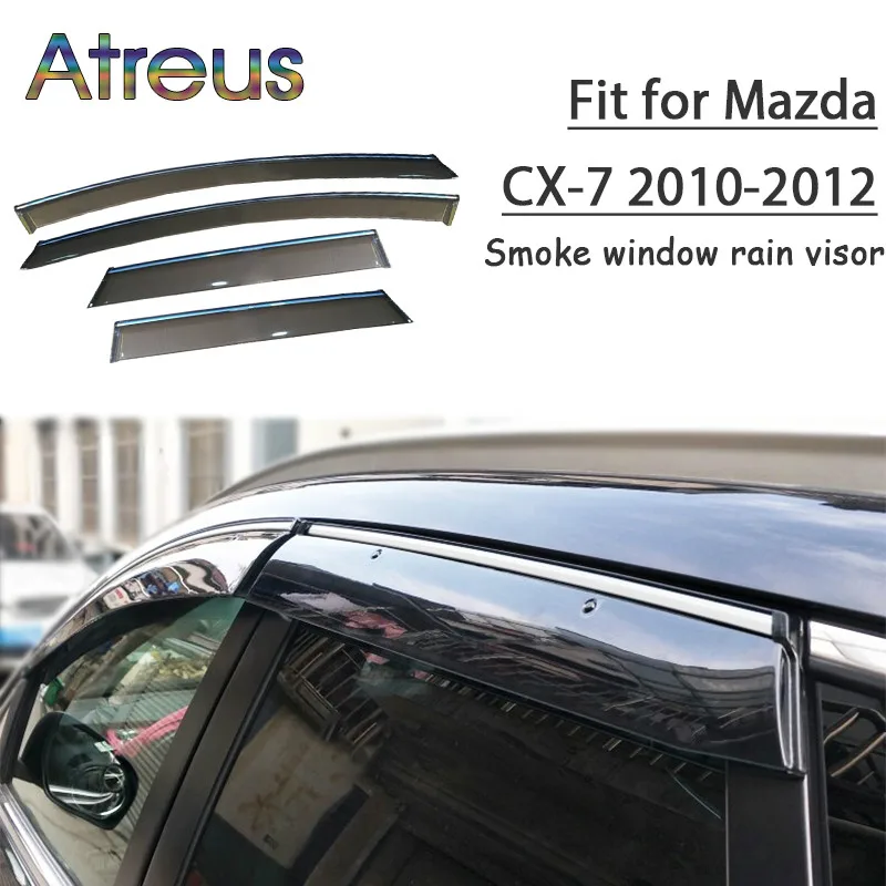 MCrea ABS 4pcs Car Styling Smoke Window Sun Rain Visor Deflectors Guard For Mazda CX-7 2010 2011 2012 Accessories
MCrea ABS 4pcs Car Styling Smoke Window Sun Rain Visor Deflectors Guard For Mazda CX-7 2010 2011 2012 Accessories