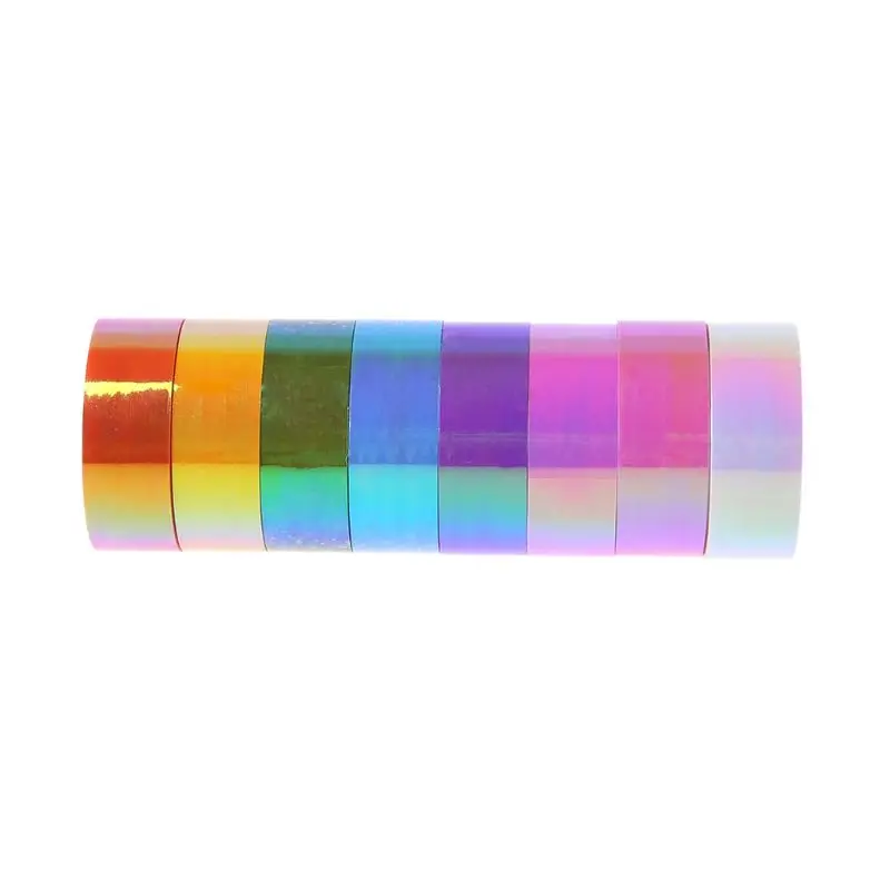 Rhythmic Gymnastics Decoration Holographic Glitter Tape Ring Stick Accessory 15mm*5m Stationery Decorative DIY Masking
Rhythmic Gymnastics Decoration Holographic Glitter Tape Ring Stick Accessory 15mm*5m Stationery Decorative DIY Masking