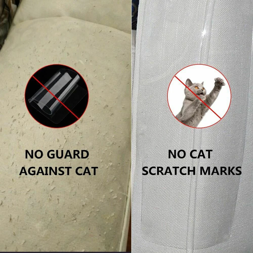 4pcs Pet Cat Claw Anti-Scratch Pad Film Door Furniture Couch Sofa Protection Mat transparent
4pcs Pet Cat Claw Anti-Scratch Pad Film Door Furniture Couch Sofa Protection Mat transparent
