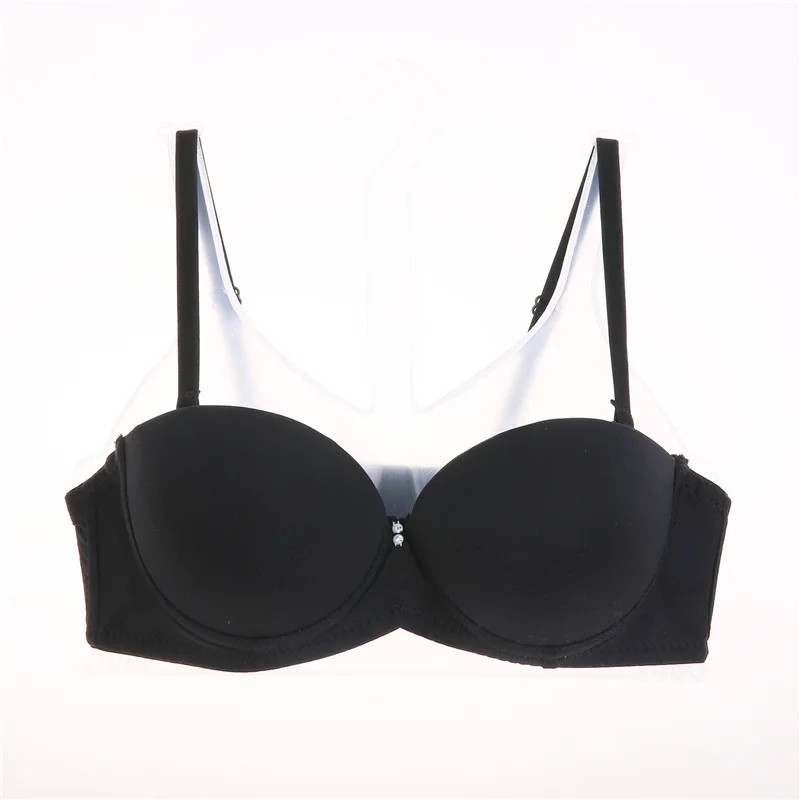 Sexy Padded Push Up Bras Add Two Brassiere Unlined Seamless Bra for Women 1/2 cup gathered chest together One Seamless bra
Sexy Padded Push Up Bras Add Two Brassiere Unlined Seamless Bra for Women 1/2 cup gathered chest together One Seamless bra