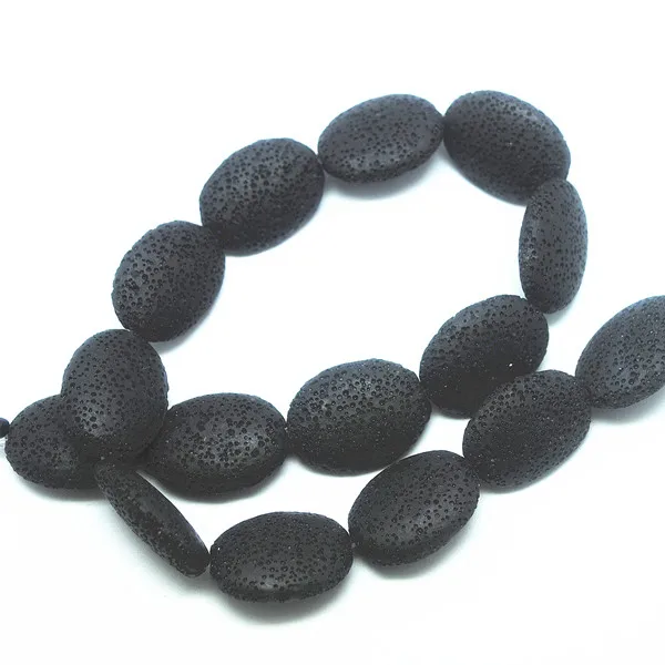 15pcs black lava stone oval shape top selling beads accessories for charms jewelry making size 20x25mm
15pcs black lava stone oval shape top selling beads accessories for charms jewelry making size 20x25mm