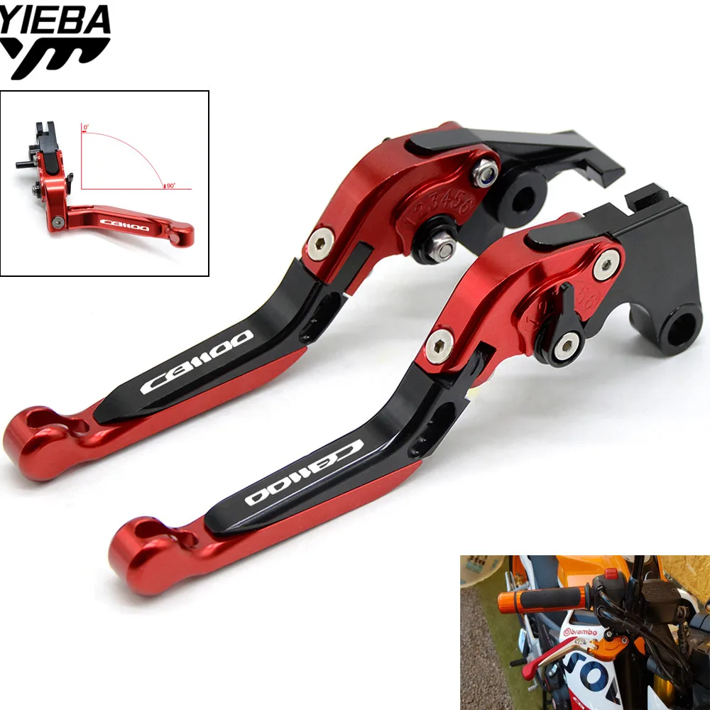Adjustable Folding Extendable CNC Motorcycle Brake Clutch Levers for HONDA CB1100 CB 1100 CB1100/GIO special 2013 2014 2015 2016
Adjustable Folding Extendable CNC Motorcycle Brake Clutch Levers for HONDA CB1100 CB 1100 CB1100/GIO special 2013 2014 2015 2016