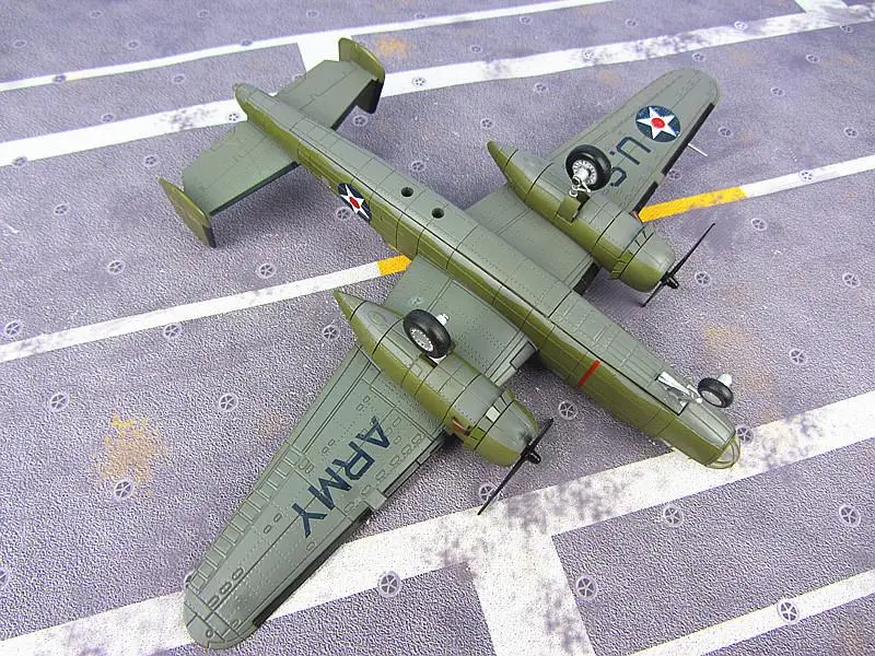 US Army Airforce B-25B model 1:144 high simulation model fighter bomber aircraft model Tokyo Raiders
US Army Airforce B-25B model 1:144 high simulation model fighter bomber aircraft model Tokyo Raiders