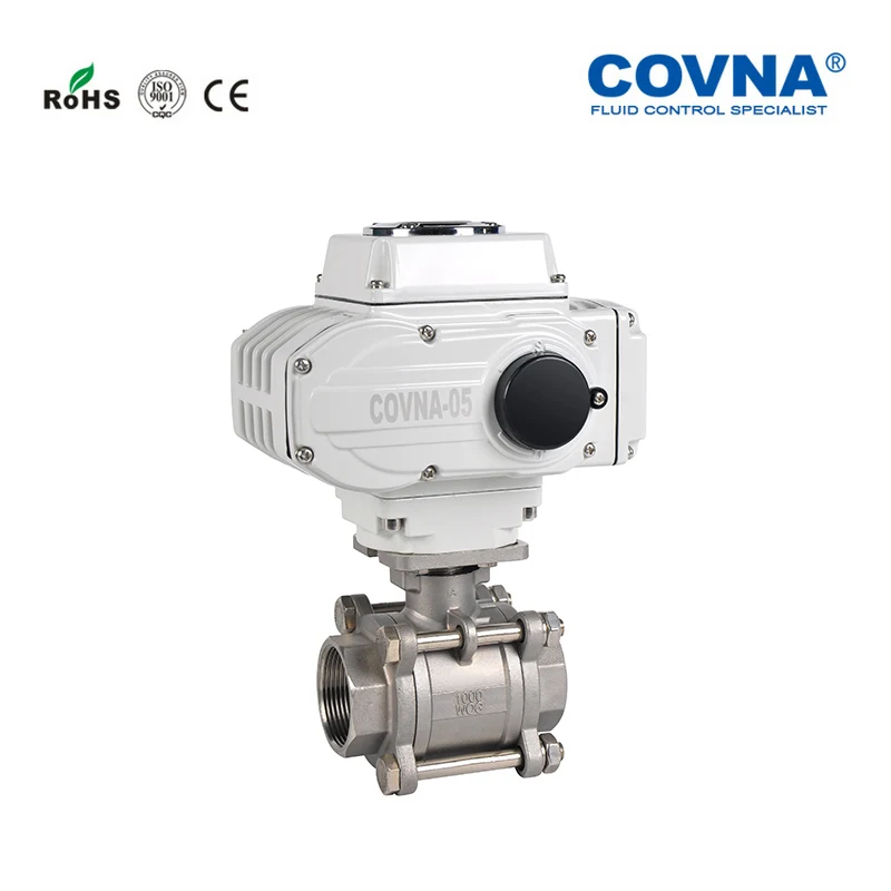 DN32 NPT Thread Motorized Ball Valve ANSI Electric On/Off type | Строительство и ремонт
