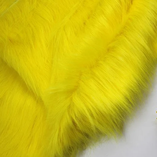 Yellow Solid Shaggy Faux Fur Fabric (long Pile fur) Costumes Cosplay Cloth 36"x60" Sold By The Yard Free Shipping
Yellow Solid Shaggy Faux Fur Fabric (long Pile fur) Costumes Cosplay Cloth 36"x60" Sold By The Yard Free Shipping