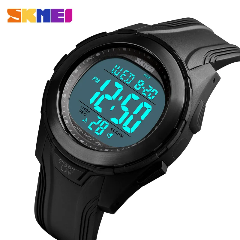 

Military Watches Men Sport Watch SKMEI Brand LED Digital 50M Waterproof Swim Sports Outdoor Wrist watch reloj hombre 2019