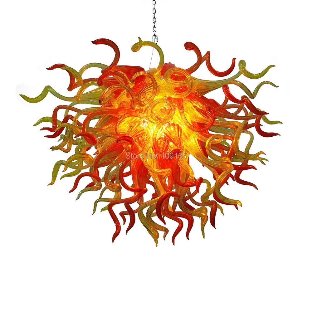 Nice Design Modern Art Glass Lamps 100% Handmade Yellow Colored Round Crystal Chandeliers
Nice Design Modern Art Glass Lamps 100% Handmade Yellow Colored Round Crystal Chandeliers