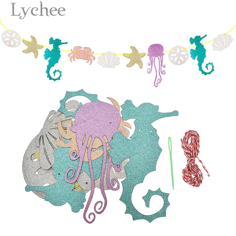 Баннер-краб морской Медузы Lychee Life, блестящий баннер для вечерние ринки, украшение для вечеринки в честь рождения ребенка
Баннер-краб морской Медузы Lychee Life, блестящий баннер для вечерние ринки, украшение для вечеринки в честь рождения ребенка