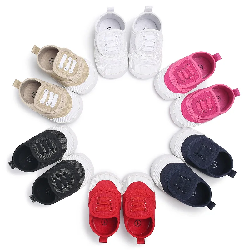 2019 Fashion Solid color soft canvas shoes Baby Boy Shoes Lovely Infant First Walkers Good Soft Sole Toddler Baby Shoes Hot Sale
2019 Fashion Solid color soft canvas shoes Baby Boy Shoes Lovely Infant First Walkers Good Soft Sole Toddler Baby Shoes Hot Sale