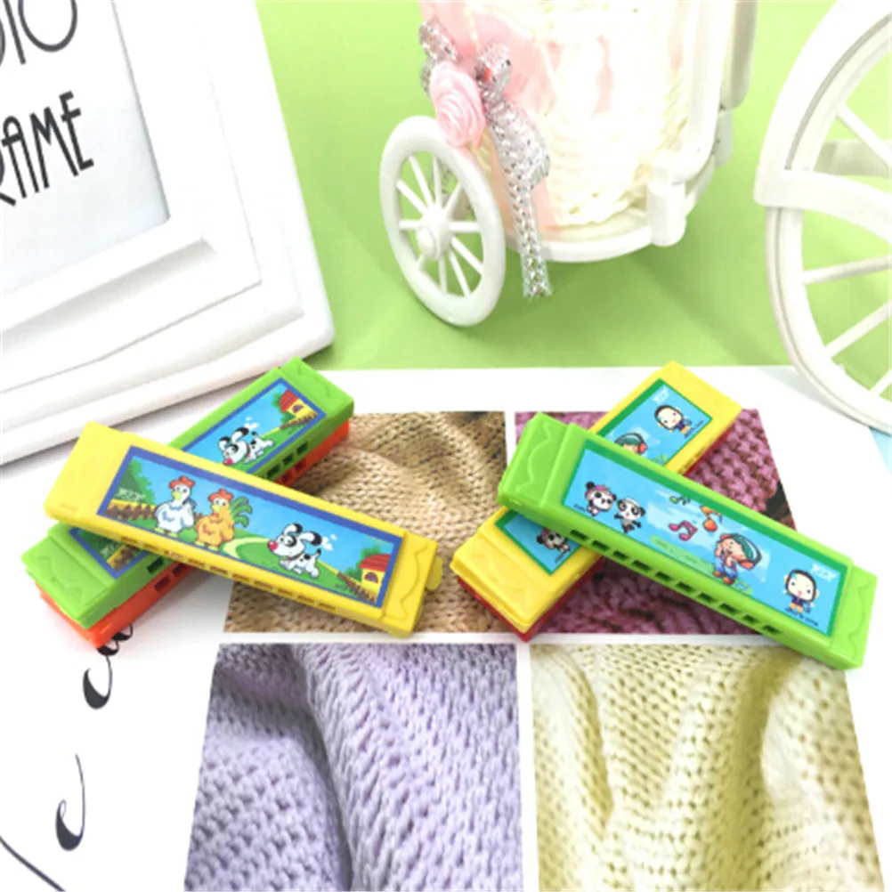 Random Color Kids Cute Flower Wood Plastic 10Holes Harmonica Toy Fun Double Row Musical Early Educational Toy
Random Color Kids Cute Flower Wood Plastic 10Holes Harmonica Toy Fun Double Row Musical Early Educational Toy