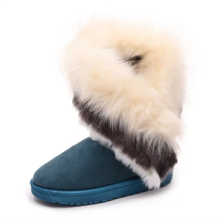 BONJEAN 2019 Winter Flock Shoes for Women Ankle-Length Pink Snow Boots Plush Decoration Ladies Slip-On Flat Boots BJ1423
BONJEAN 2019 Winter Flock Shoes for Women Ankle-Length Pink Snow Boots Plush Decoration Ladies Slip-On Flat Boots BJ1423