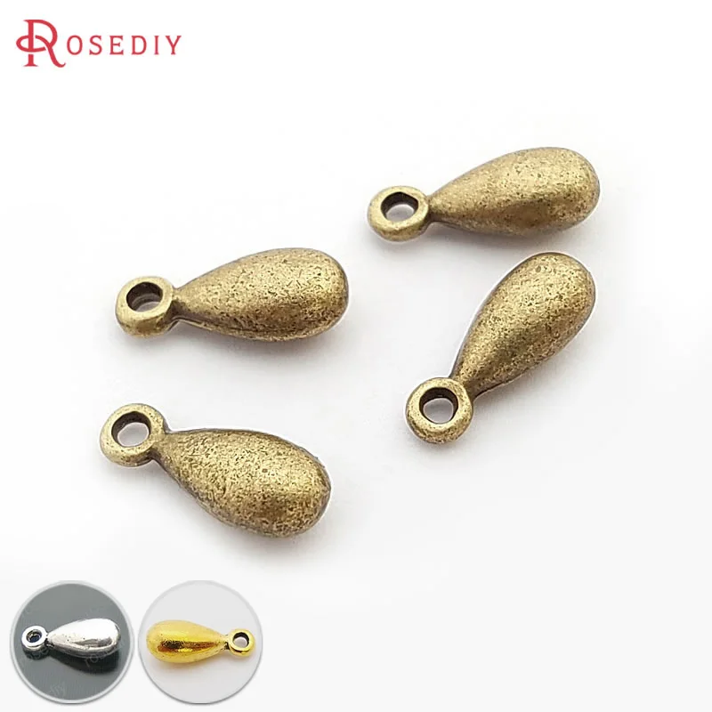 50PCS 9x5MM Antique Gold Color Silver Color Bronze Zinc Alloy Drop Shape End Charms End Beads Jewelry Making Supplies
50PCS 9x5MM Antique Gold Color Silver Color Bronze Zinc Alloy Drop Shape End Charms End Beads Jewelry Making Supplies