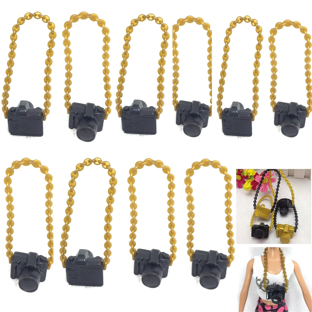 NK 10 Pcs New Fashion Doll Accessories Plastic Camera For Barbie Doll Camera For BJD Doll For Monster high Doll Toys Wholesale
NK 10 Pcs New Fashion Doll Accessories Plastic Camera For Barbie Doll Camera For BJD Doll For Monster high Doll Toys Wholesale